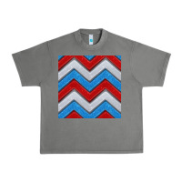 Tornado Glitter 4th of July Seamless Pattern Urban Heavy Tee - BundleAndBundleShop