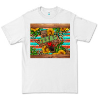 White texas Premium Tee - AdoDesignShop