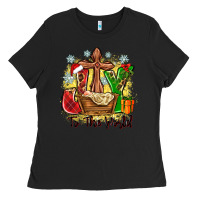 Black joy to the world Ladies Tee - Zillion Design Studio