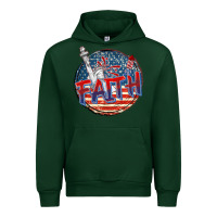 Forest Green faith usa Urban Hoodie - CowGirlArtShop