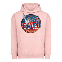 Pigment Salmon faith usa Urban Hoodie - CowGirlArtShop