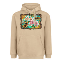 Mushroom bees and lilies with leopard Heavyweight Hoodie - Artiststas
