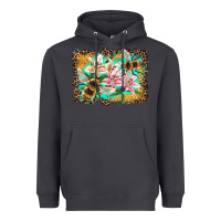 Smoke bees and lilies with leopard Heavyweight Hoodie - Artiststas