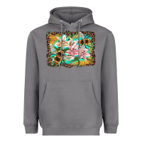 Storm bees and lilies with leopard Heavyweight Hoodie - Artiststas