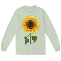 Matcha giganteus sunflower Long Sleeve Tee - LillyAllenDesigns