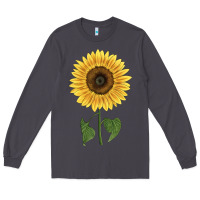 Smoke giganteus sunflower Long Sleeve Tee - LillyAllenDesigns