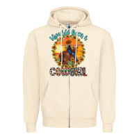 Sandshell shoulda been a cowgirl Zipper Hoodie - MaliasSmallBusiness