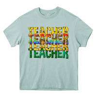 Arona teacher teacher teacher Heavy Core Tee - texasbilliewilder