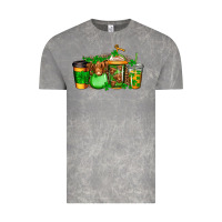 Cloud Rock longhaired cow st patricks coffee Vintage Tee - Jasminsmagicworld