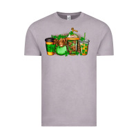 Vintage Zinc longhaired cow st patricks coffee Vintage Tee - Jasminsmagicworld