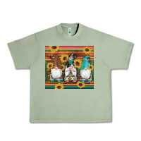 Oil Green western gnomes cactus sunflowers serape wooden leopard gemstone Urban Heavy Tee - Artiststas