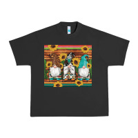 Pigment Black western gnomes cactus sunflowers serape wooden leopard gemstone Urban Heavy Tee - Artiststas