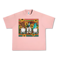 Salmon western gnomes cactus sunflowers serape wooden leopard gemstone Urban Heavy Tee - Artiststas