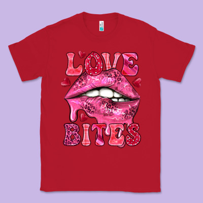 Love Bites Classic Tee Designed By Nancycooperartshop