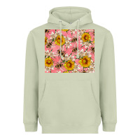 Matcha bees and flowers Heavyweight Hoodie - Artiststas