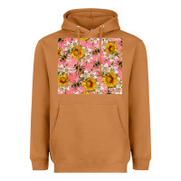 Meerkat bees and flowers Heavyweight Hoodie - Artiststas