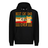 Black Best Cat Dad Ever Premium Hoodie - Bettercallsaul