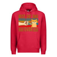 Cardinal Best Cat Dad Ever Premium Hoodie - Bettercallsaul
