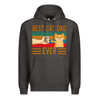 Smoke Best Cat Dad Ever Premium Hoodie - Bettercallsaul