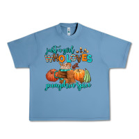 Pebble Blue just a girl who loves pumpkin spice Urban Heavy Tee - AdoDesignShop