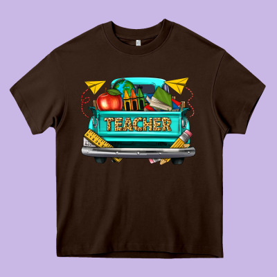 Heavy Core Tee teacher truck