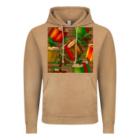 Vintage Camel christmas gift box seamless pattern Vintage Hoodie - BundleAndBundleShop