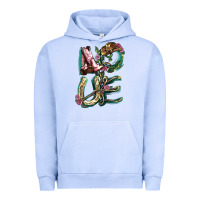 Pigment Grape Ice Love boots horseshoe Urban Hoodie - HowdyJamesFarm