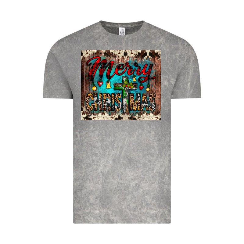 Merry Christmas Cross Tumbler Vintage Tee by JahusDesignShop | Teevron