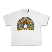 Lunar Rock western gnome gemstones sunflowers rainbow Urban Heavy Tee - Artiststas