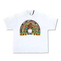White western gnome gemstones sunflowers rainbow Urban Heavy Tee - Artiststas
