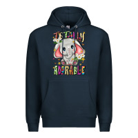Navy totally adorable Premium Hoodie - JahusDesignShop