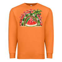 Carrot watermelon slice  rainbow Premium Sweatshirt - BarkalooDesign