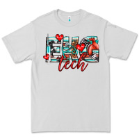 Dove Grey ekg tech Premium Tee - texasbilliewilder
