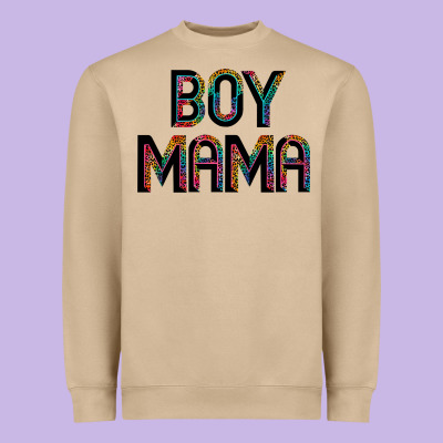 Boy Mama Heavyweight Sweatshirt Designed By Jahusdesignshop