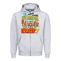 The Influence Of A Good Teacher Zipper Hoodie | Teevron