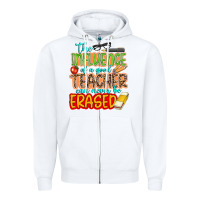 White the influence of a good teacher Zipper Hoodie - NancyCooperArtShop