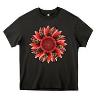 Asphalt valentine's day sunflower Heavy Core Tee - RanaPortraitStore