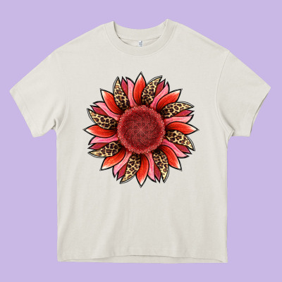 Heavy Core Tee valentine's day sunflower