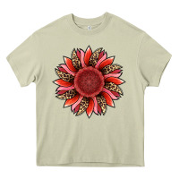 Mossy valentine's day sunflower Heavy Core Tee - RanaPortraitStore