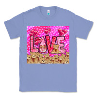 Colony Blue love gnome with bear Classic Tee - NancyCooperArtShop