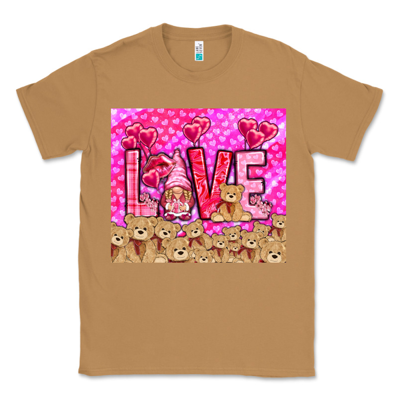 Love Gnome With Bear Classic Tee by NancyCooperArtShop | Teevron