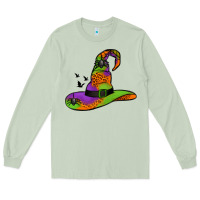 Matcha Witch Hat With Spiders Long Sleeve Tee - Jasminsmagicworld