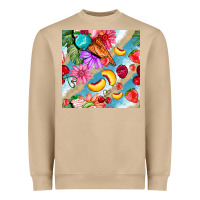 Mushroom flowers ice cream fruit Heavyweight Sweatshirt - BundleAndBundleShop