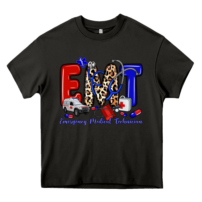 Emt Emergency Medical Technician Heavy Core Tee by Zillion Design Studio | Teevron