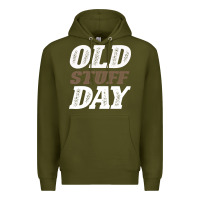 Army Green National Old Stuff Day Funny Gift Premium Hoodie - Bettercallsaul
