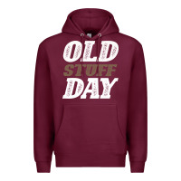 Burgundy National Old Stuff Day Funny Gift Premium Hoodie - Bettercallsaul