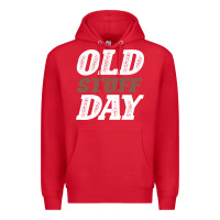 Red National Old Stuff Day Funny Gift Premium Hoodie - Bettercallsaul