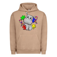 Pigment Burro autism hippopotamus Urban Hoodie - CowGirlArtShop