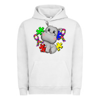 Pigment Lunar Rock autism hippopotamus Urban Hoodie - CowGirlArtShop