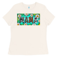 Bone Turquoise and Daisy Mama Ladies Tee - RanaPortraitStore